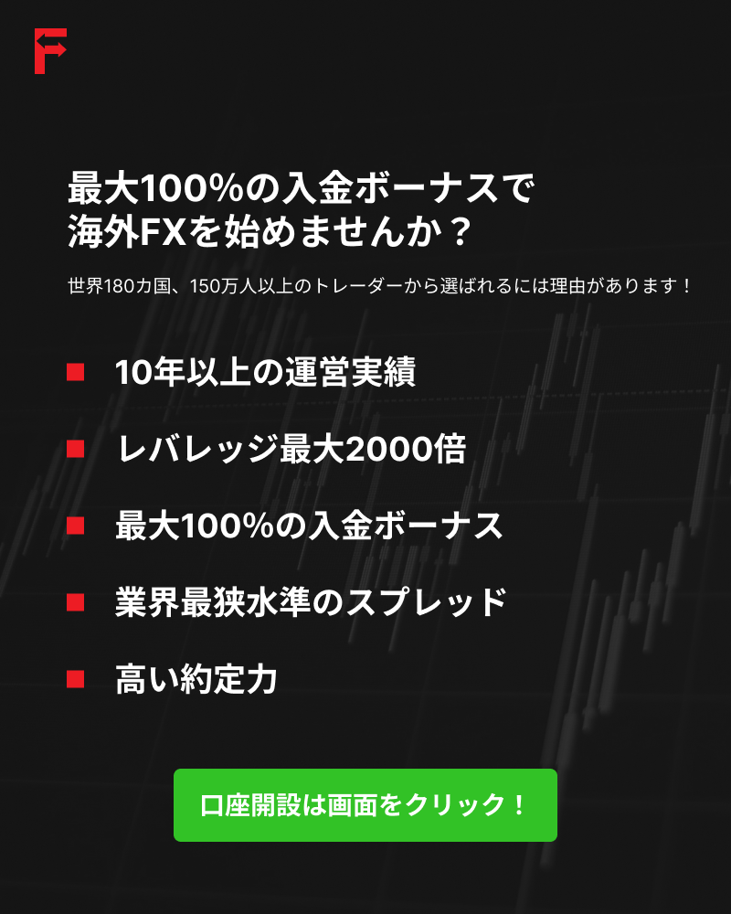 最大100％入金ボーナスで海外FXを始められるキャンペーン画像。世界180カ国・150万人以上のトレーダーに選ばれるIronFXの信頼と人気を紹介