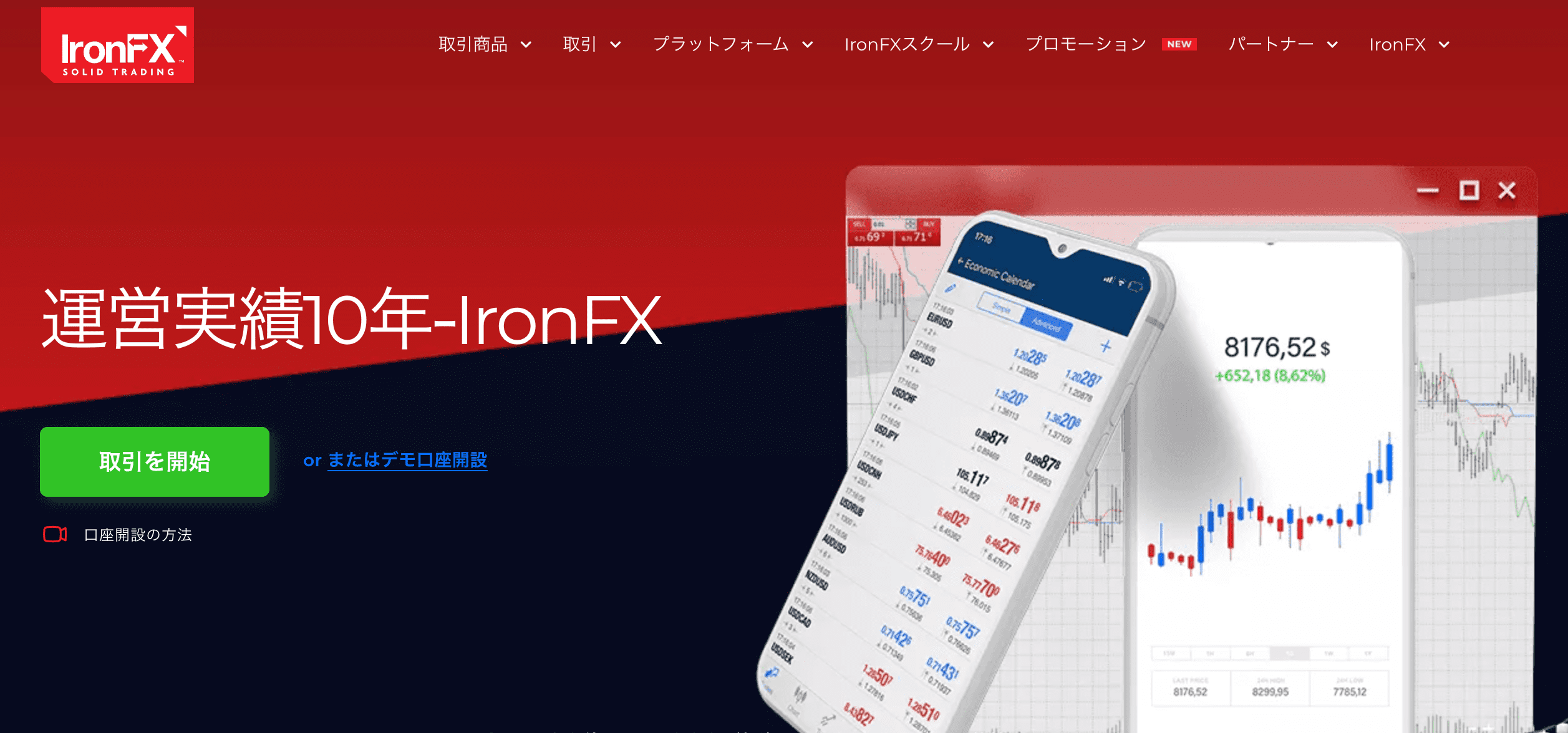 IronFX 紹介