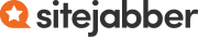 El logotipo de Sitejabber, una reputada plataforma de reseñas en línea.